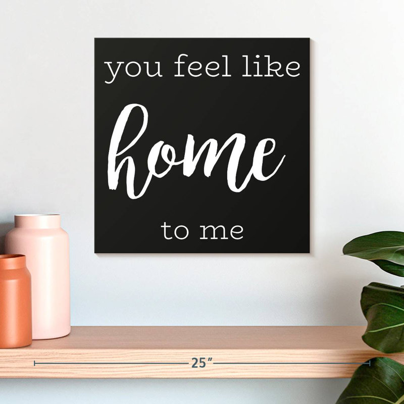 Tergel Love Is Home Typography