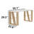 Sled Base Writing Study Desk