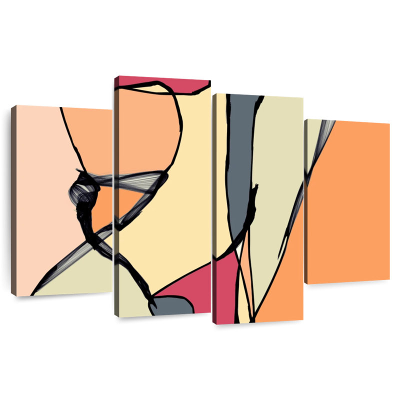 Avery Mid Century Modern Abstract I