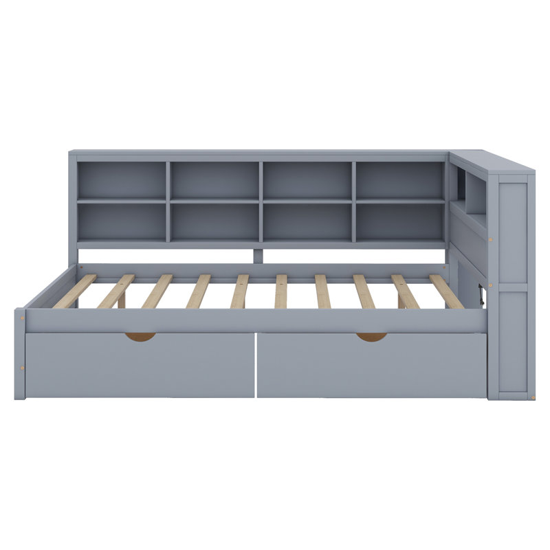 Azziah Daybed Bed, Gray