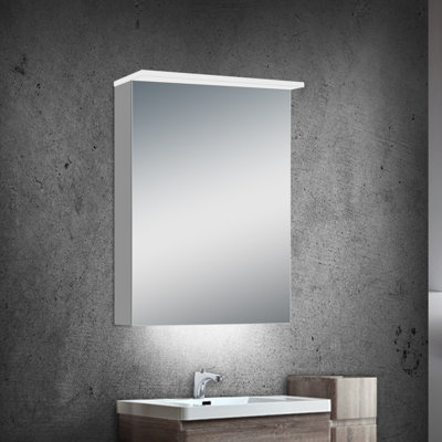 Garet Modern LED Lighted Bathroom Medicine Cabinet
