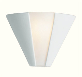 Ceramic Flush Mounted Sconce