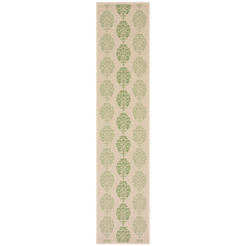 Tapis intérieur / extérieur Glenorie Performance Ikat, Tapis de couloir 2 pi 3 po x 6 pi 7 po