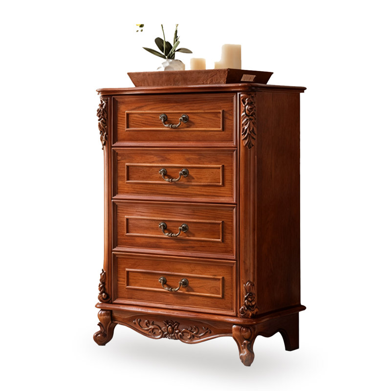 Cherry Solid + Manufactured Wood Accent Cabinet