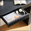 Console moderne avec un design à rayures verticales unique et un tiroir spacieux pour l'entrée, le salon et le couloir.-2074904281