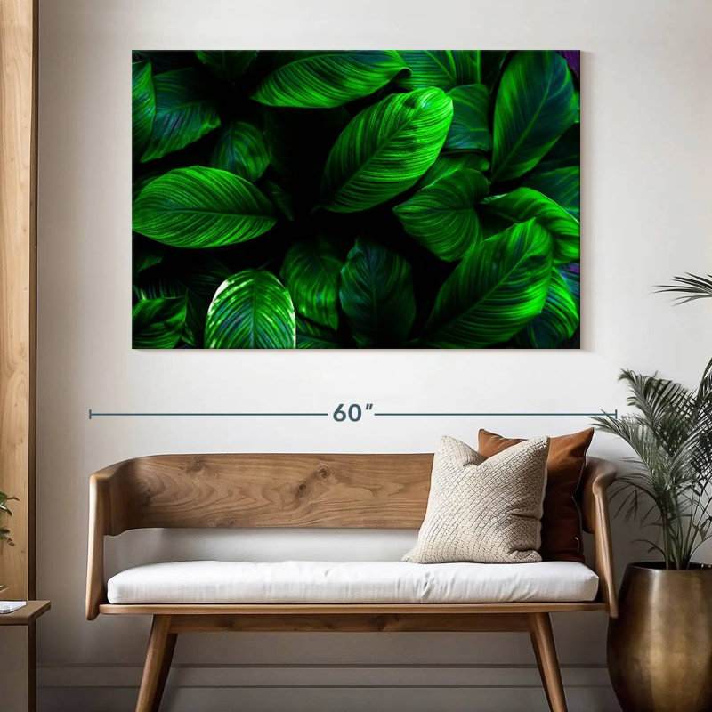 Harnek plantes vertes, H 34 po x l 51 po