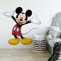 Festive Cheer: Mickey Mouse Gifts Holiday Real Big - Disney Removable Adhesive Wall Decal XL