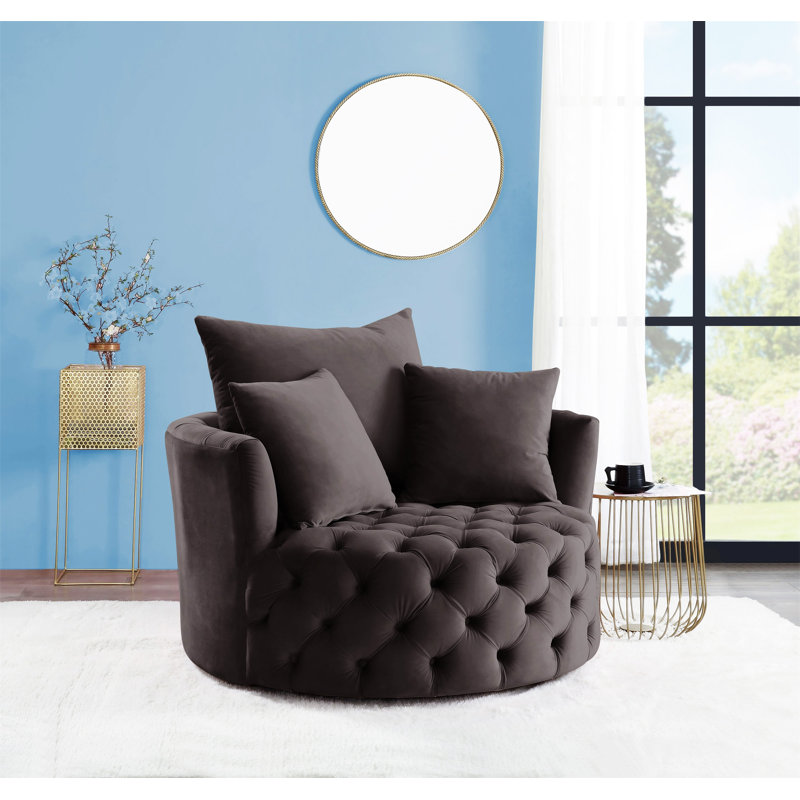Chaise d'appoint Zunyas, Gris