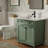 Single-handle Bathroom Faucet with Drain Assembly-106069674