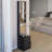 Length 11.8" X Width 15.7" X Height 63" Simple Stylish Dressing Mirror Cabinet, Full Body Mirror Cabinet, Extra Large Mirror, Multi Layer High Capacity Storage, Use Alone Or In Conjunction With Vanity-567662058