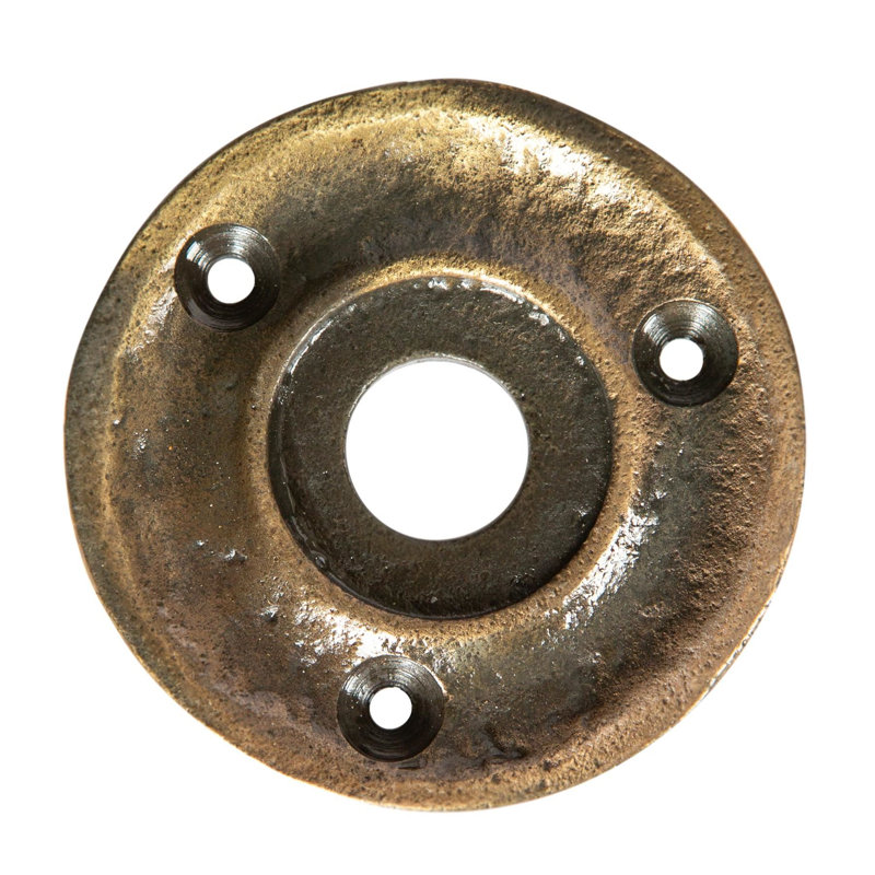Hammer & Tongs - Oval Rim & Mortice Door Knob - W60mm - Brass