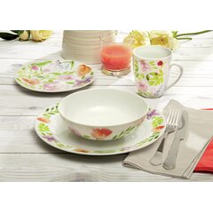 Winston Porter Aleki Porcelain China Dinnerware Set - Service for 2