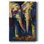Reproduction d’art sur toile tendue en Afrique éclatante-1186232739