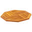 Plateau de table octogonal en bois massif Vidaxl Acacia-104654078