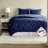 Reversible King Bedding Sets, Polyester Comforter With Modern Style