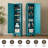67 Inches White Slim Tall Metal Storage Cabient With Adjustable Shelves-1736536779