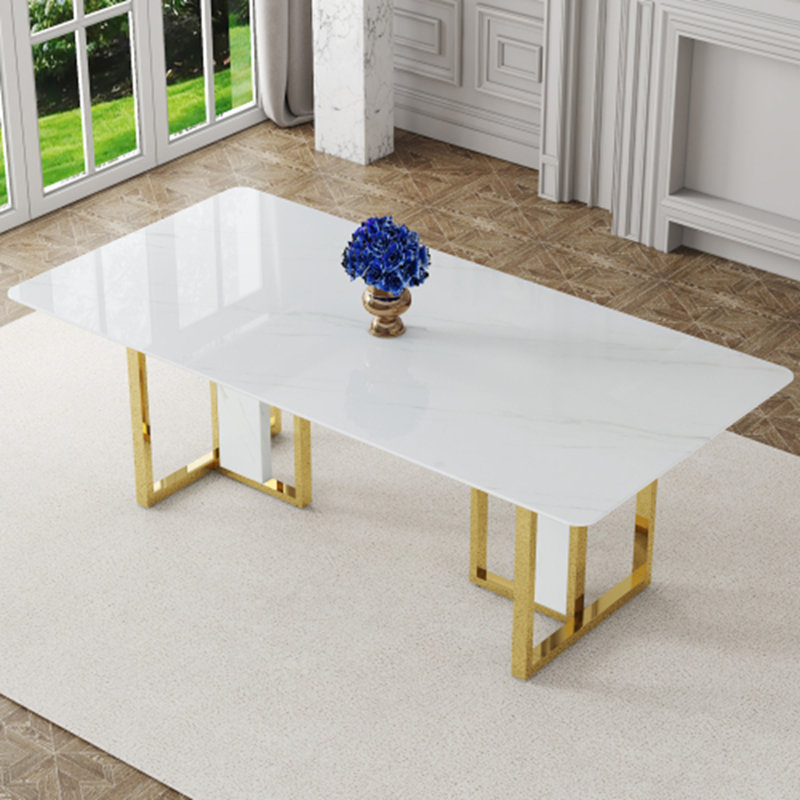 Table de salle à manger Modern, Blanc
