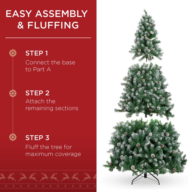 The Holiday Aisle® 11.6 Inch Lighted Christmas Table Decorations