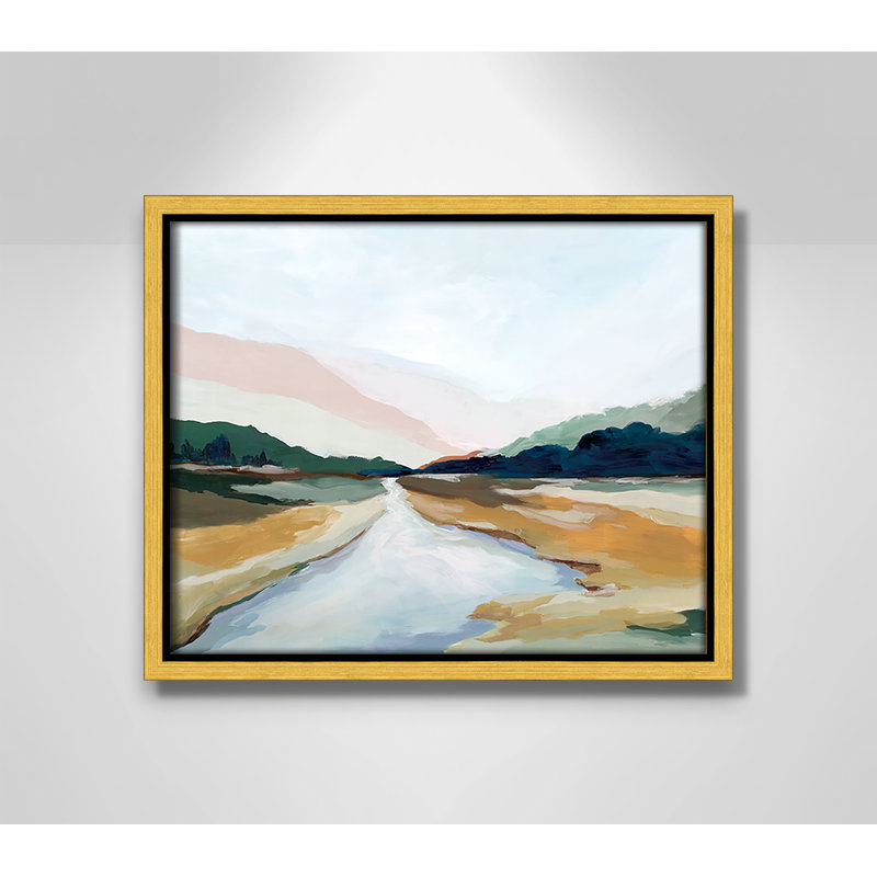 «Hope Creek Print» par Isabelle Z, Or, H 9,5 po x l 11,5 po