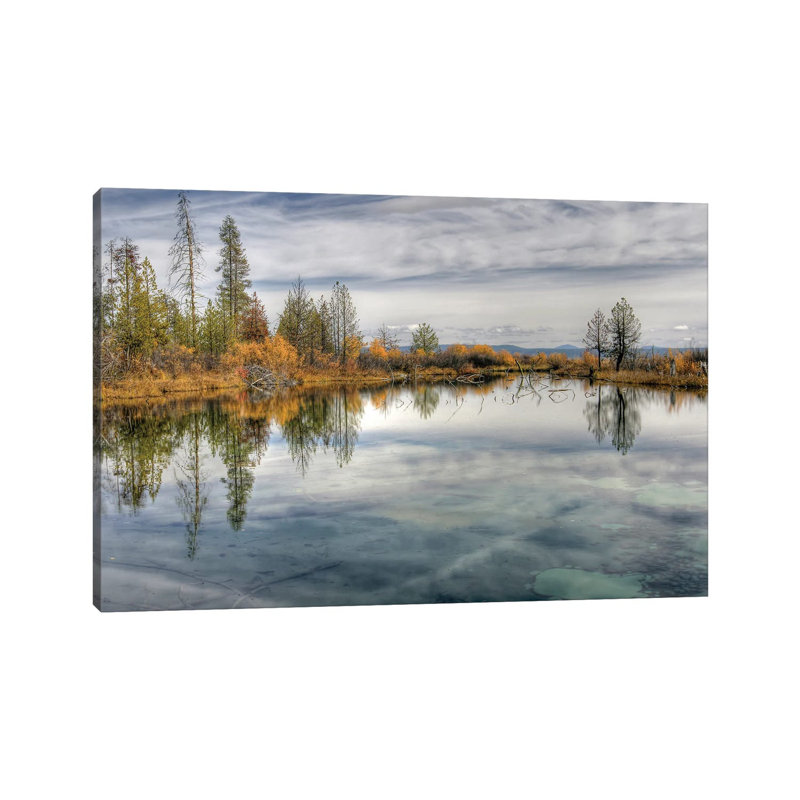 Mars Egg Spring - Wrapped Canvas Print, 20.32cm H x 30.48cm W x 1.905cm D