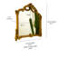 Élégant miroir baroque d'appoint et cadre en argent de qualité supérieure pour la décoration intérieure