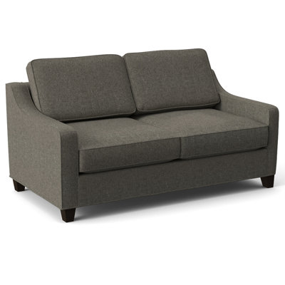 Clark 74" Square Arm Sofa Bed with Reversible Cushions