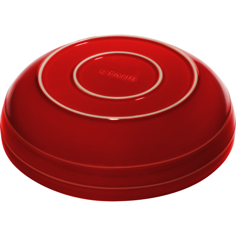 Bol de service rond en céramique 28 cm, Cerisier