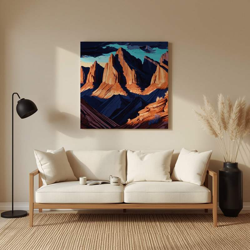 Art mural en métal 120 pi, H 144 po x l 144 po x P 0,05 po