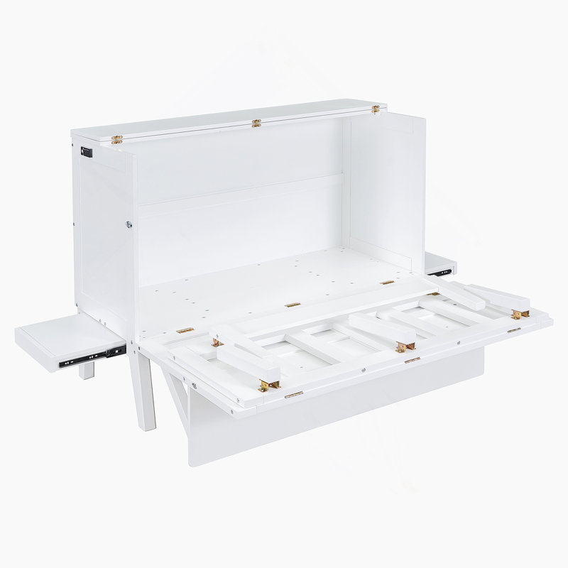 Loess Storage Bed, Full, White