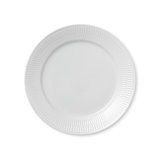 Royal Copenhagen White Fluted Plate 9.84"