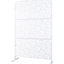 Écran d'intimité extérieur et intérieur, panneau de clôture décoratif en métal, H 76 po x l 48 po, autoportant pour terrasse, balcon, LSI BLANC | Idée de cadeau-120993524