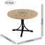 Montpellier Mosaic Dining Table with 4 ASCOT DELUXE Chairs Garden Set