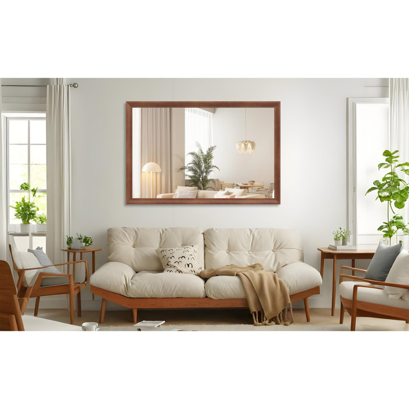Cadre de miroir surdimensionné en aluminium moderne et polyvalent pour salle de bain, salon et chambre à coucher