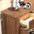 Walnut Solid Wood Shoe Storage Bench