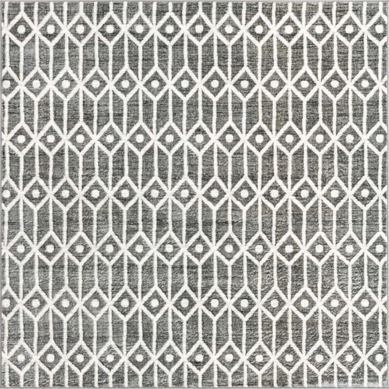 Patric Geometric Indoor Rug, Square 7'