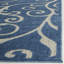 Rectangle Floral Hand Woven Indoor / Outdoor Area Rug-18097471