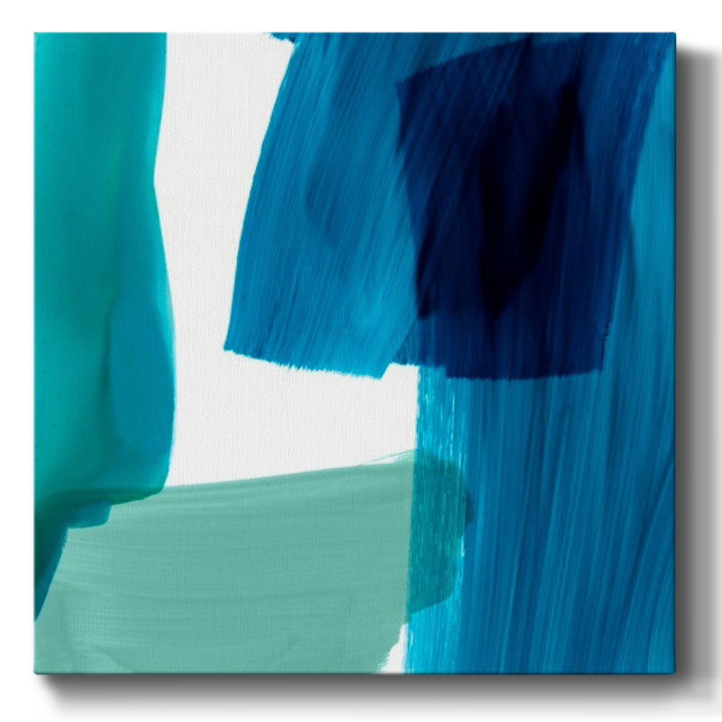 Toile tendue Seastrokes II-Gallery, H 32 po x l 32 po