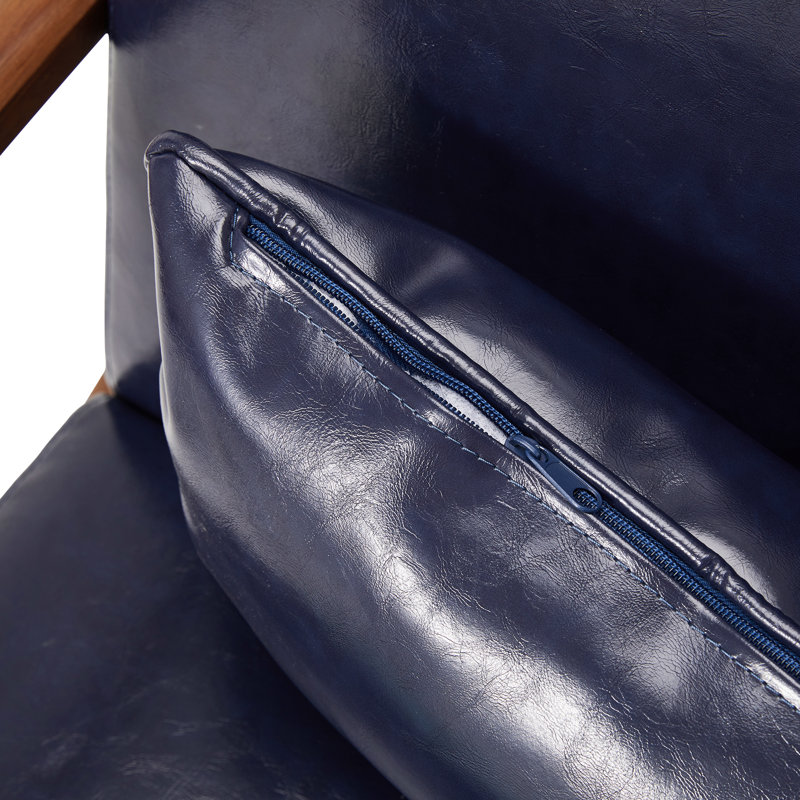 Steelside™ Bradley Vegan Leather Armchair & Reviews | Wayfair