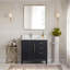 Meuble-lavabo sur pied simple 36 po avec plateau Langosta-1380003253