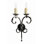 Andorra 2 - Light Candle Wall Light
