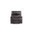Fauteuil inclinable gris pivotant-1303338458