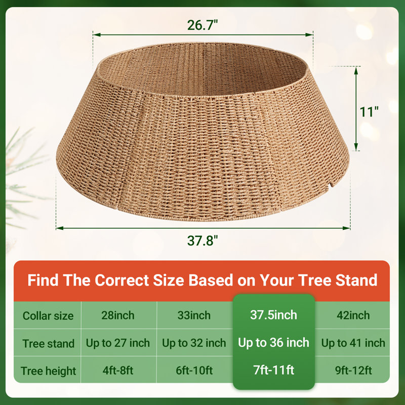 Cache-pied d'arbre, 38 Inch