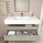 Ensemble de meuble-lavabo simple mural 42 po Alysa-71095488
