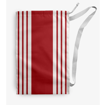 Sac à linge à rayures