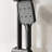 Black Shower System With LED Temperature Display & Rain Showerhead
