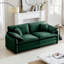 Canapé 2 places chaleureux et confortable avec 4 coussins rembourrés et profonds pour le salon-2035043006