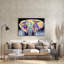 Bungalow rose «Elephant Butterfly» par Dawg Painter, art mural en verre acrylique-1254277011