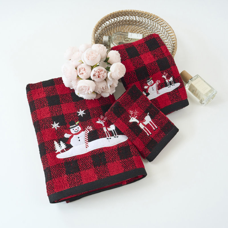 Ensemble de serviettes 100% coton 3 pièces Lumet