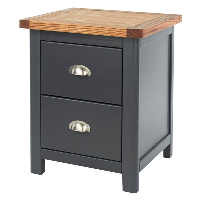 Sartin 45cm W Bedside Table