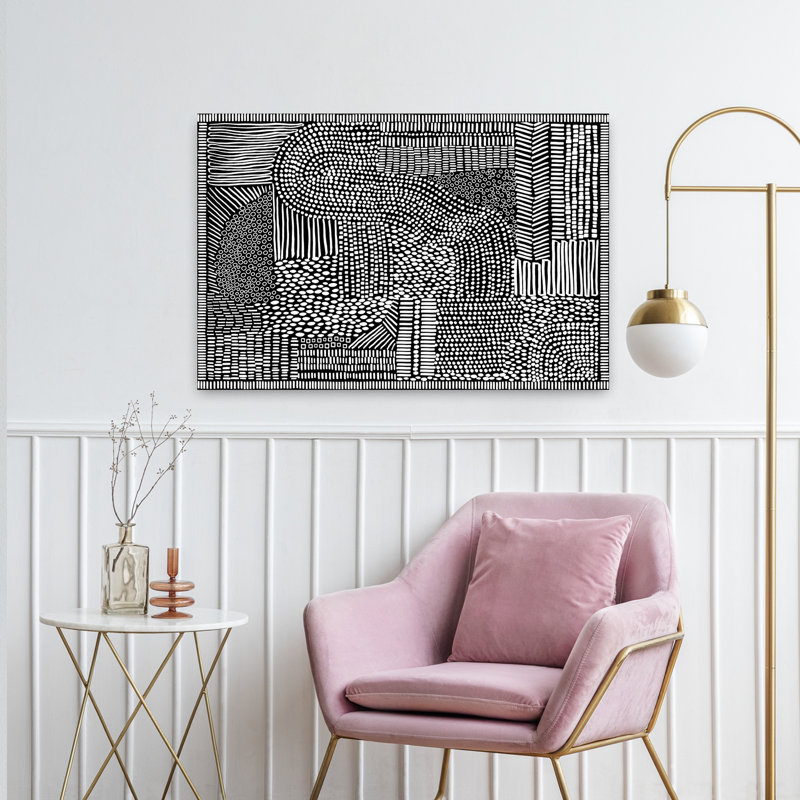 Print, 91.44 cm H x 60.96 cm W, Black/White
